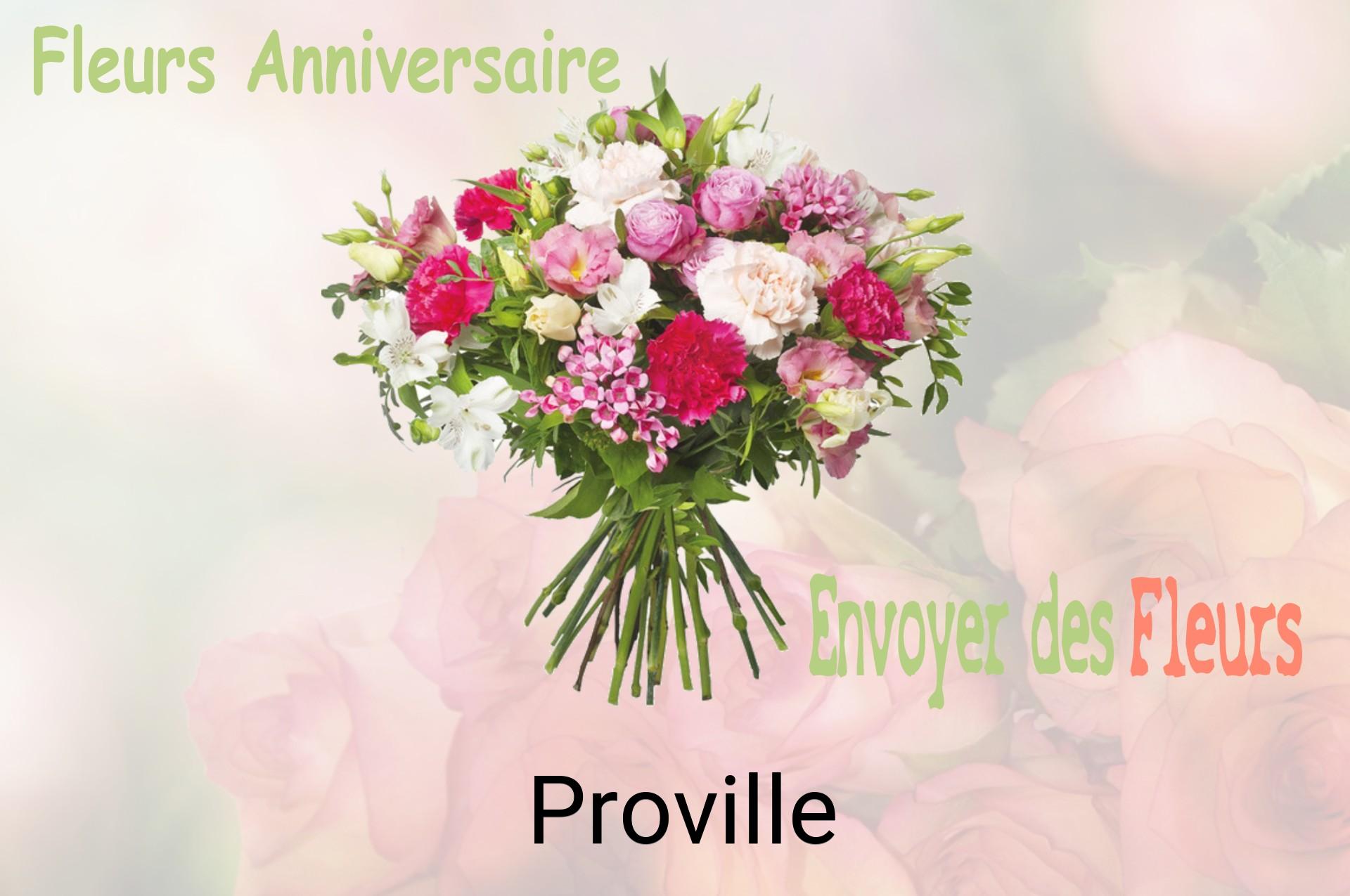 Bouquet de fleurs d’anniversaire livré à Proville